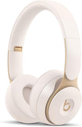 Beats Solo Pro Wireless NC On-Ear Headphones - More Matte Collection Ivory (Renewed)