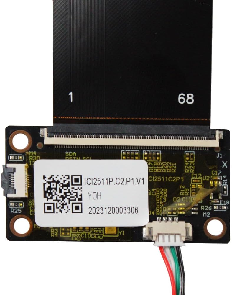 VSDISPLAY 12.3 Inch Touchscreen IPS Stretched Bar LCD 1920x720 Monitor for Secondary Display,with VGA AV Controller Board VS-TY2662-V1