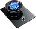 Gas Cooker,5.2kW Single-Burner Gas Stove,Desktop/Built-in Dual-Use,Suitable For Family Restaurants Food Stalls(NG)