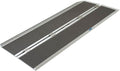 6' Wheelchair Ramp for Home Entry, Folding, Silver Spring