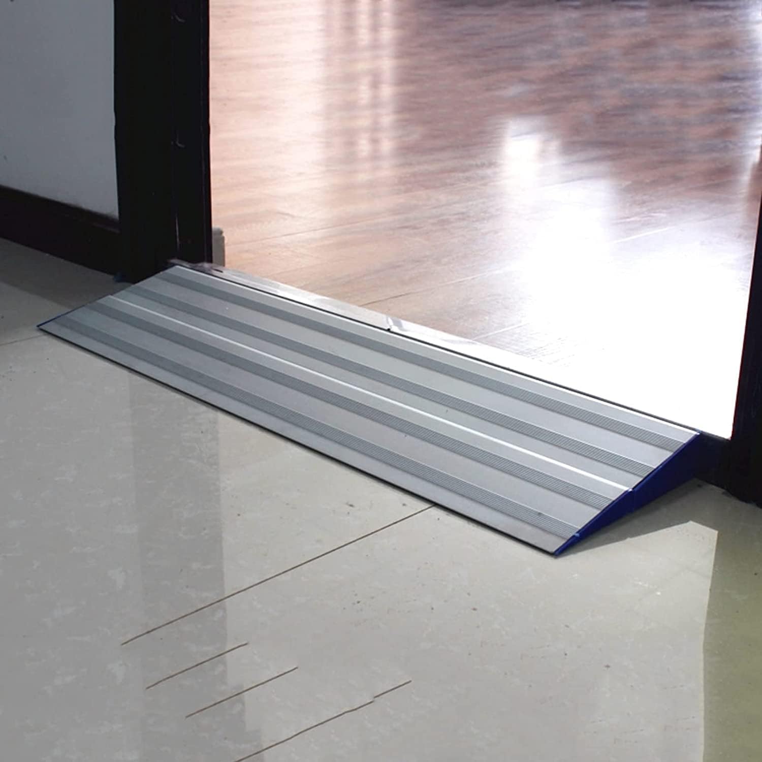 Floor Transition Strip Walkers Entry Ramp, Entry Threshold Ramp Aluminum,Doorways Door Floor Transition Strip,Wedge Ramp Combo,Mini Mobile Home Ramps