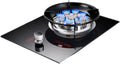 43cm Gas Cooktop,1 Burner Gas Cooker,5.2KW Nine-Cavity High-fire Timer,Gas/LP Gas Conversion,with Flameout Protection,for Home Kitchen(NG)