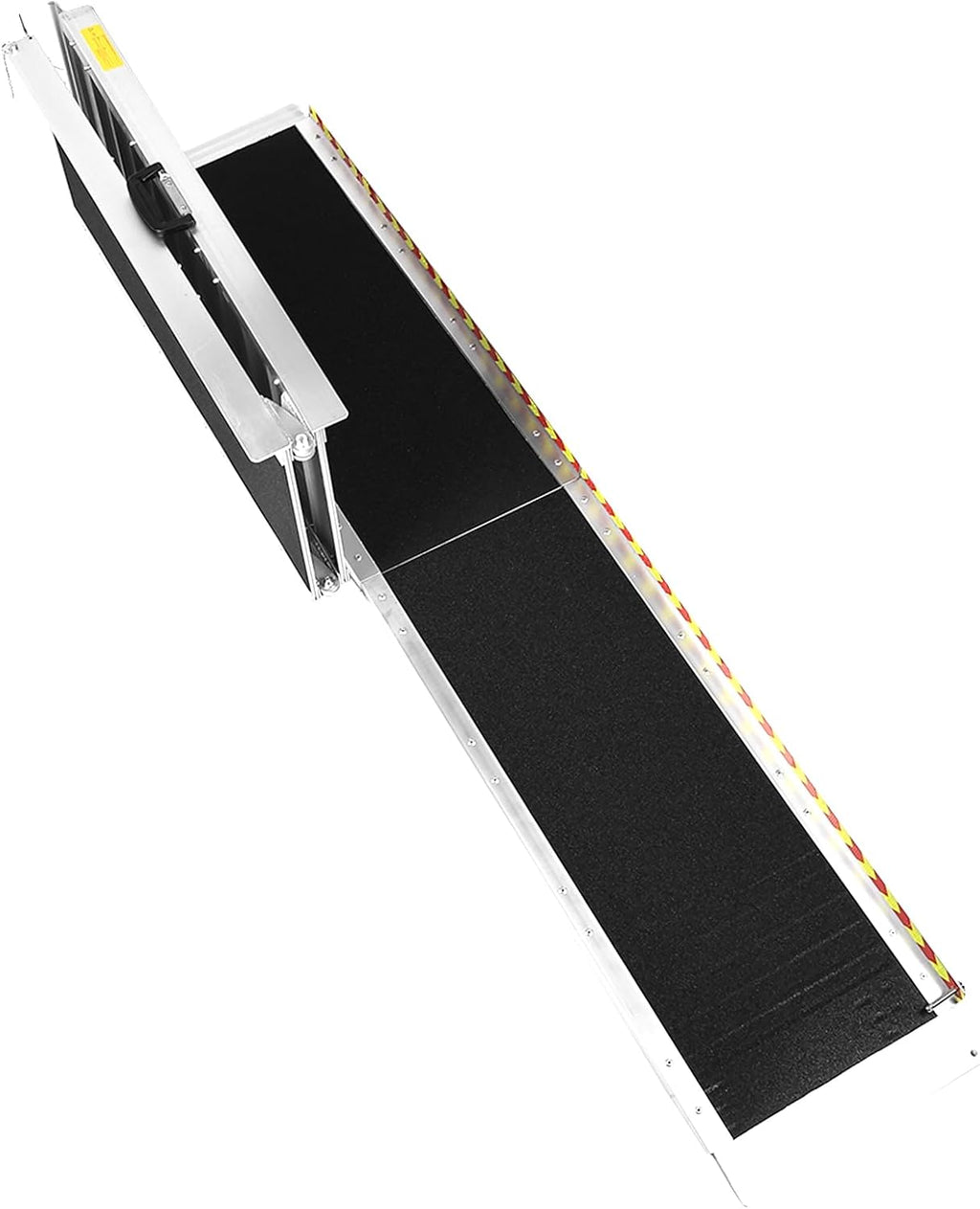 Generic Portable Wheelchair Ramp Folding Aluminum Door Threshold Wheelchair Ramp Threshold Ramp for Home Steps Stairs Entry Threshold Doorways