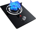 Propane Gas Stove,Tempered Glass Single Burner Propane Stove,Desktop Propane Gas Stove,Max 17742.4BTU Suitable for Kitchens, Apartments (Color : LPG, Size : Style 1)