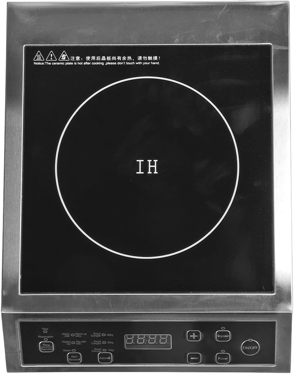 3500W Portable Induction Cooktop, Fast Heating Multifunctional Countertop Burner with Smart Touch Panel, for Cooking BBQ and Home Kitchen (US Plug 110V)