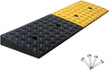 Heavy Duty Rubber Curb Ramps, Threshold Ramps, Driveway Ramps for Cars Forklifts Trucks Motorcycles Bikes Wheelchairs(1.6'/4cm)
