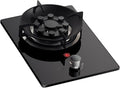 Propane Gas Stove,Tempered Glass Single Burner Propane Stove,Desktop Propane Gas Stove,Max 17742.4BTU Suitable for Kitchens, Apartments (Color : LPG, Size : Style 2)
