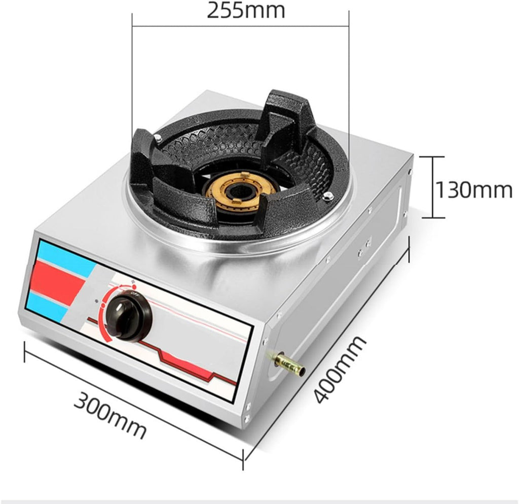 Portable Gas Stove,Cassette Stove,Max 102,360BTU Single Burner Cassette Stove Piezo-Ceramic Ignition for Car Travel Home and Apartment