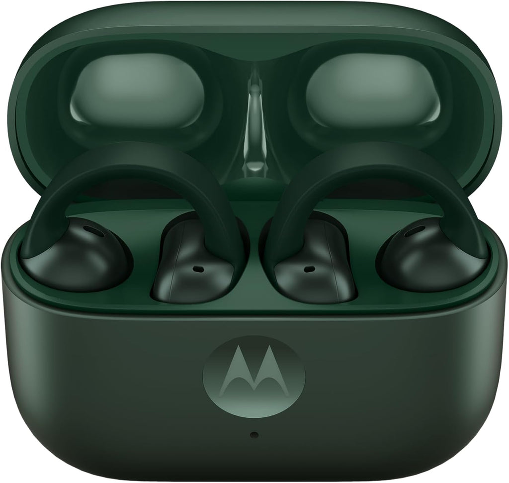 Motorola Moto Buds Loop with Sound by Bose - Pantone Trekking Green