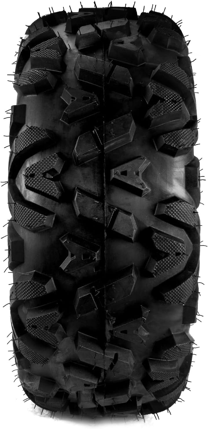 KAX 26x9-12 ATV UTV 26x9x12 ATV Mud All Terrain Tire 6PLY,Go Kart Tubeless Tire,Four Wheeler SET of 2