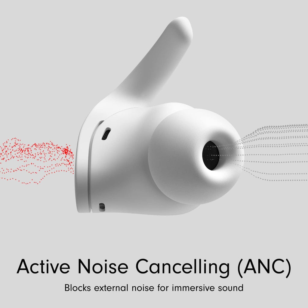 Beats Fit Pro True Wireless Bluetooth Noise Cancelling in-Ear Headphones - White