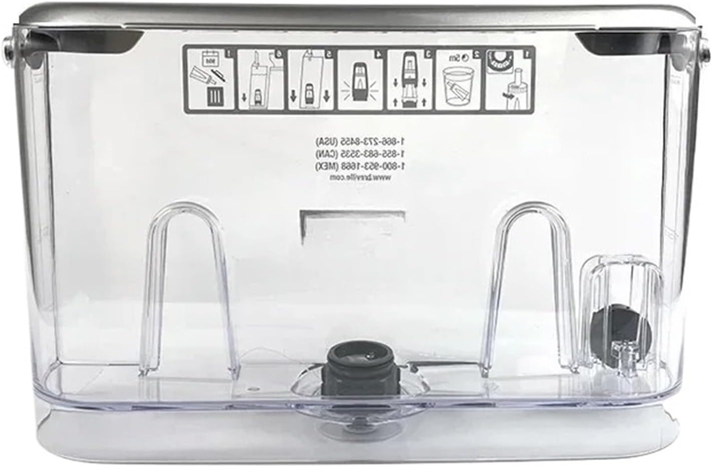 Coffee Machine Water Tank，Compatible For Breville，semi-automatic Coffee Machine Water Tank 870 878 Etc(878)