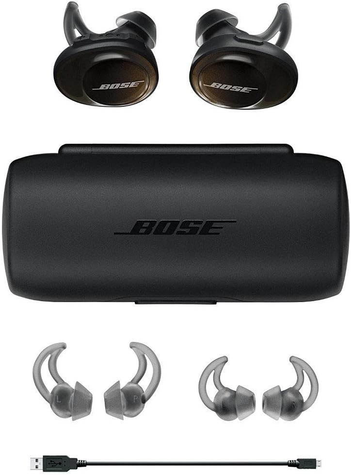 Bose SoundSport Free Wireless Sport Headphones - 774373-0010 Black (Renewed)