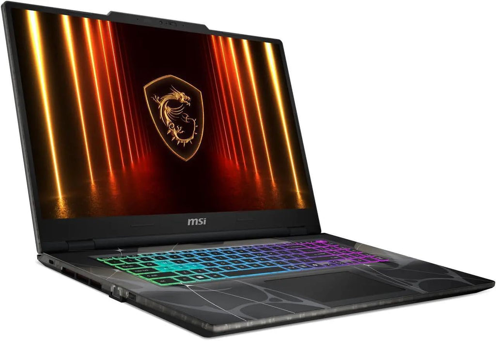 msi 2025 Gaming Laptop Cyborg Intel Core 7 240H 10-Core NVIDIA GeForce RTX 5060 8 GB 24 GB DDR5 1 TB SSD 17.3' 1920 x 1080 144 Hz Win11 Home Wi-Fi 6E Bluetooth 5.3 Numeric Keypad 720p HD Camera