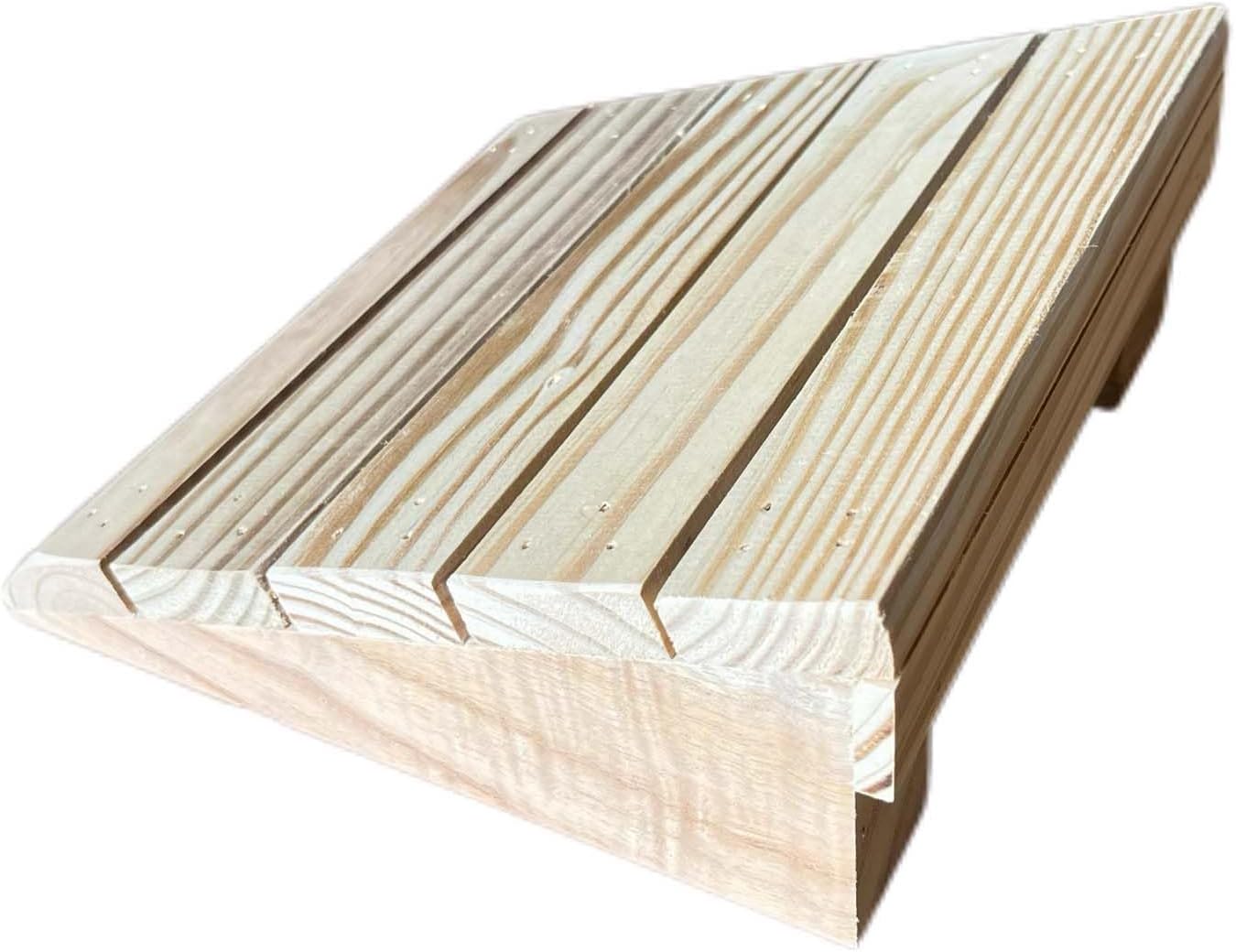 Threshold Ramps 31.5x20x8in, Portable Access Ramps, Wooden Portable Wheelchair Ramp, Transition Ramp for Doorway, Easily Carried, for Wheelchair/Walker/Cart/Scooter