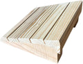 Threshold Ramps 31.5x13x4in, Portable Access Ramps, Wooden Portable Wheelchair Ramp, Transition Ramp for Doorway, Easily Carried, for Wheelchair/Walker/Cart/Scooter
