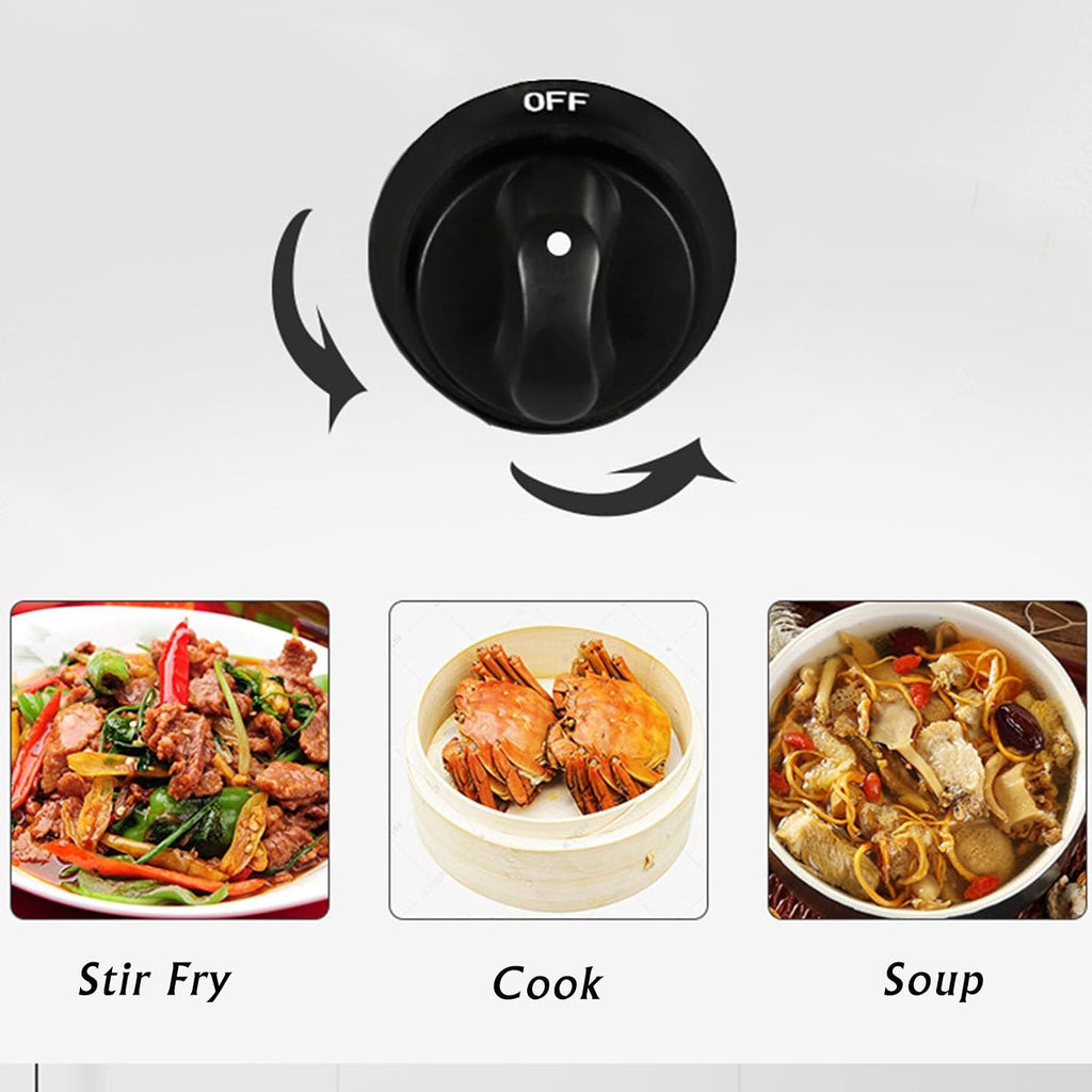 Portable Gas Stove,Cassette Stove,Max 12283.2‬‬BTU Single Burner Cassette Stove Piezo-Ceramic Ignition for Home Use Food Stalls and Canteens