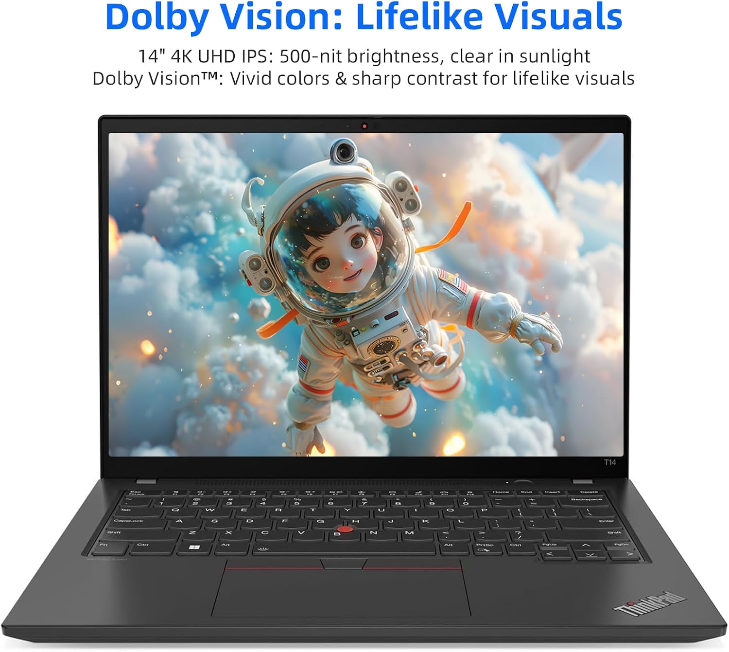 Lenovo Thinkpad T14 Business Laptop i7, Windows 11 Pro 14in FHD(1920x1080) T14 Laptop, Intel Core i7-10610, 16GB RAM, 512GB SSD, Wi-Fi, Bluetooth (Renewed)