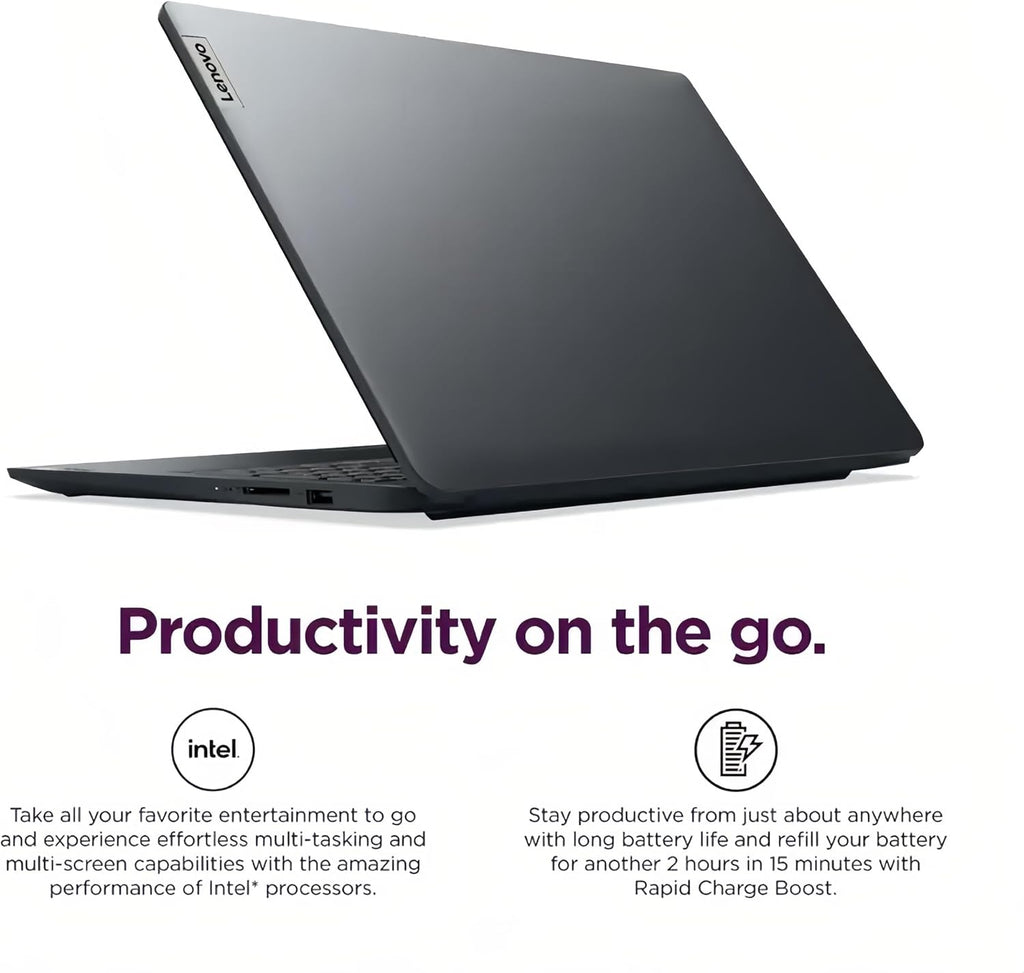 Lenovo IdeaPad 1i 15.6' FHD Touchscreen Laptop, Intel 13th Gen Core i5-1334U, Copilot AI, Webcam with Privacy Shutter, Numeric Keypad, Wi-Fi 6, Windows 11 Home, w/Mouse (16GB RAM | 512GB SSD)