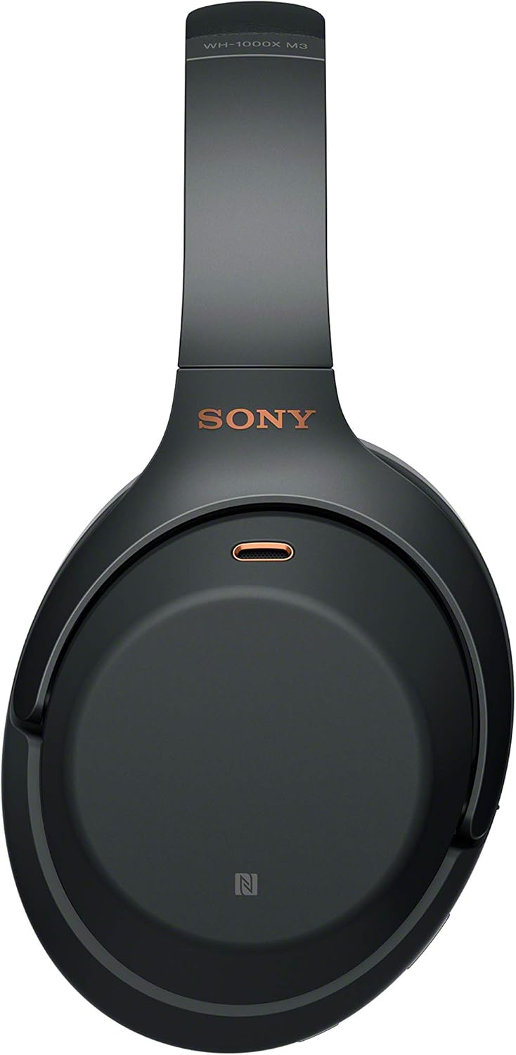 SONY WH1000XM3 Bluetooth Wireless Noise Canceling Headphones, Black WH-1000XM3/B (Renewed)