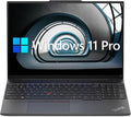 Lenovo ThinkPad E16 Business Laptop, 16' WUXGA Display, AMD Ryzen 5 7530U (Beat i7-1165G7), 16GB RAM, 512GB PCIe SSD, Webcam, HDMI, RJ-45, Fingerprint Reader, Wi-Fi 6, Windows 11 Pro, Black