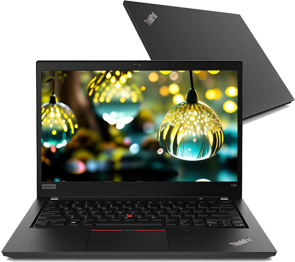 Lenovo ThinkPad T490 Laptop 14' FHD Laptop Computer Win11 Pro, 8th Gen Intel Core i5, 16GB DDR4 RAM, 256GB SSD, Type-C, WiFi, Bluetooth, Camera (Renewed)