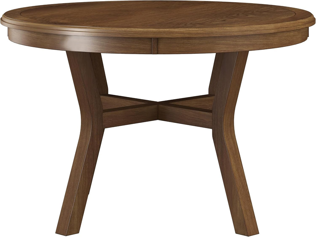 Hillsdale Furniture Cooper Convertible Wood 47 Inch Poker Game Table, Brown