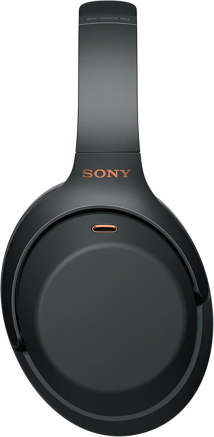 SONY WH1000XM3 Bluetooth Wireless Noise Canceling Headphones, Black WH-1000XM3/B (Renewed)