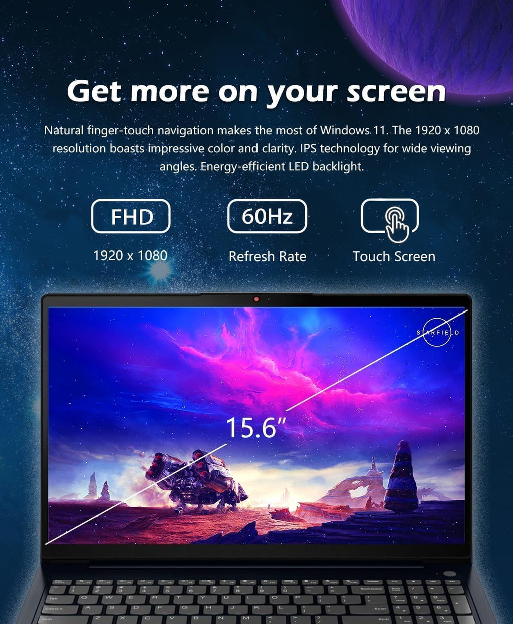 Lenovo IdeaPad Premium Series 15.6' FHD Touchscreen Laptop • Intel Core i5 10-Core Processor up to 4.4 GHz• 24GB RAM • 512GB PCIe SSD • Copilot & AI Ready • Bluetooth • WiFi 6 • Windows 11