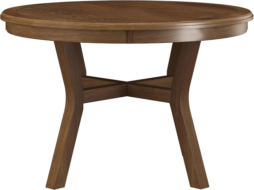 Hillsdale Furniture Cooper Convertible Wood 47 Inch Poker Game Table, Brown