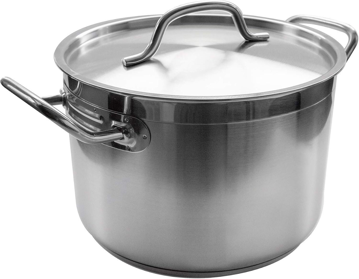 24 Qt Stainless Steel Stock Pot w/Cover