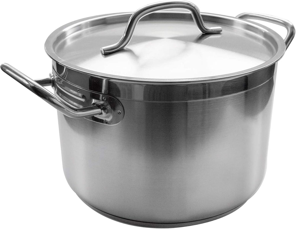 60 Qt Stainless Steel Stock Pot w/Cover