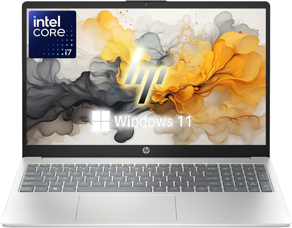 HP New 2026 Edition Core i7 15.6' Laptop | Intel Core i7-1355U up to 5.0GHz | 16GB RAM - 1TB PCIe SSD |Webcam | FHD | Long Battery Life | Windows 11 | Business & Academic