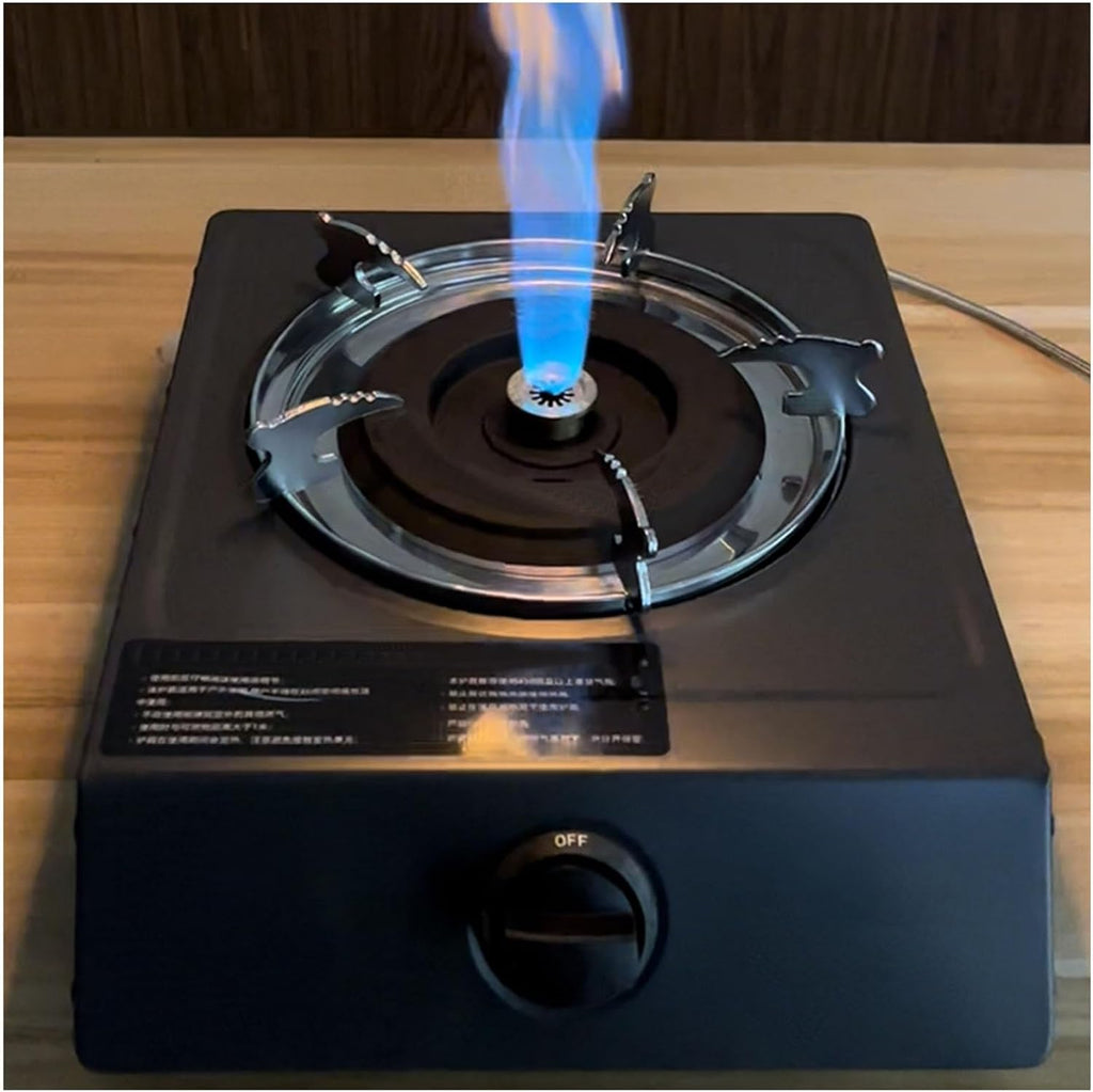 Portable Gas Stove,Cassette Stove,Max 13648BTU Single Burner Cassette Stove Piezo-Ceramic Ignition for Home Use Food Stalls and Canteens