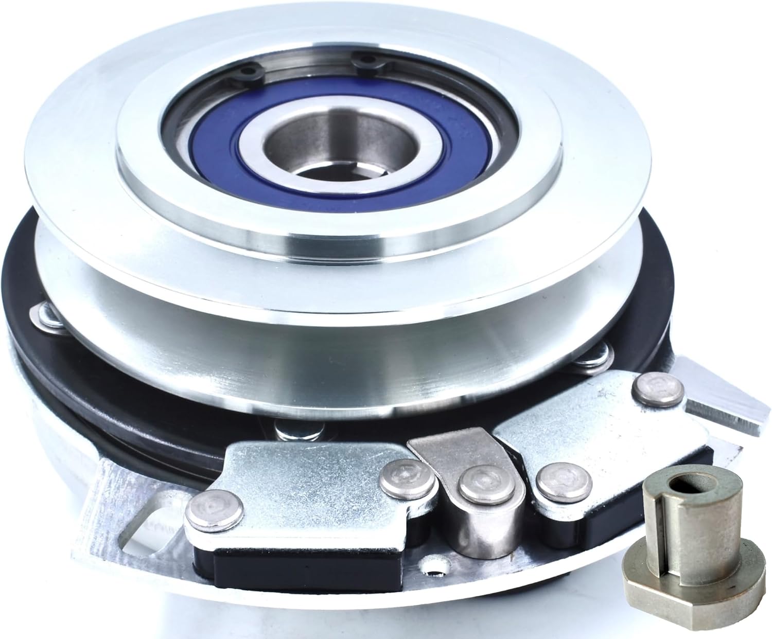 HD Switch HiTorque 130ftlbs BIGBearing Billet Pulley PTO Clutch OEM Upgrade for 539120786 EZF3417 Yazoo Kees EZF3417 ZMMKW 34170 ZTR w/Larger Replaceable Pulley Bearing Zero Turn Lawn Mower