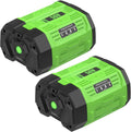 Enermall 2Pack 56V 7500mAh Replacement Battery for EGO 56V Battery BA2800T Compatible with EGO 56 Volt Battery Tools Lawn Mower Leaf Blower