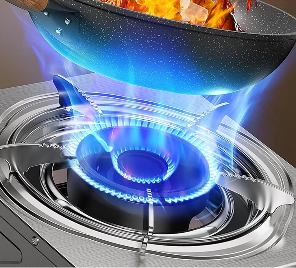 Single Burner Gas Stove,High Pressure Single Propane Burner,Home Kitchen with Flameout Protection,for Restaurant,fome(NG)