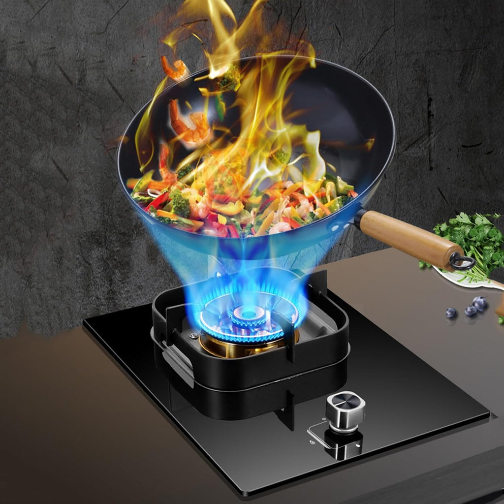 Gas Cooker,5.2kw Dual-Purpose Gas Stove,Single-Burner,Suitable For Food Stalls Family Restaurants(NG)