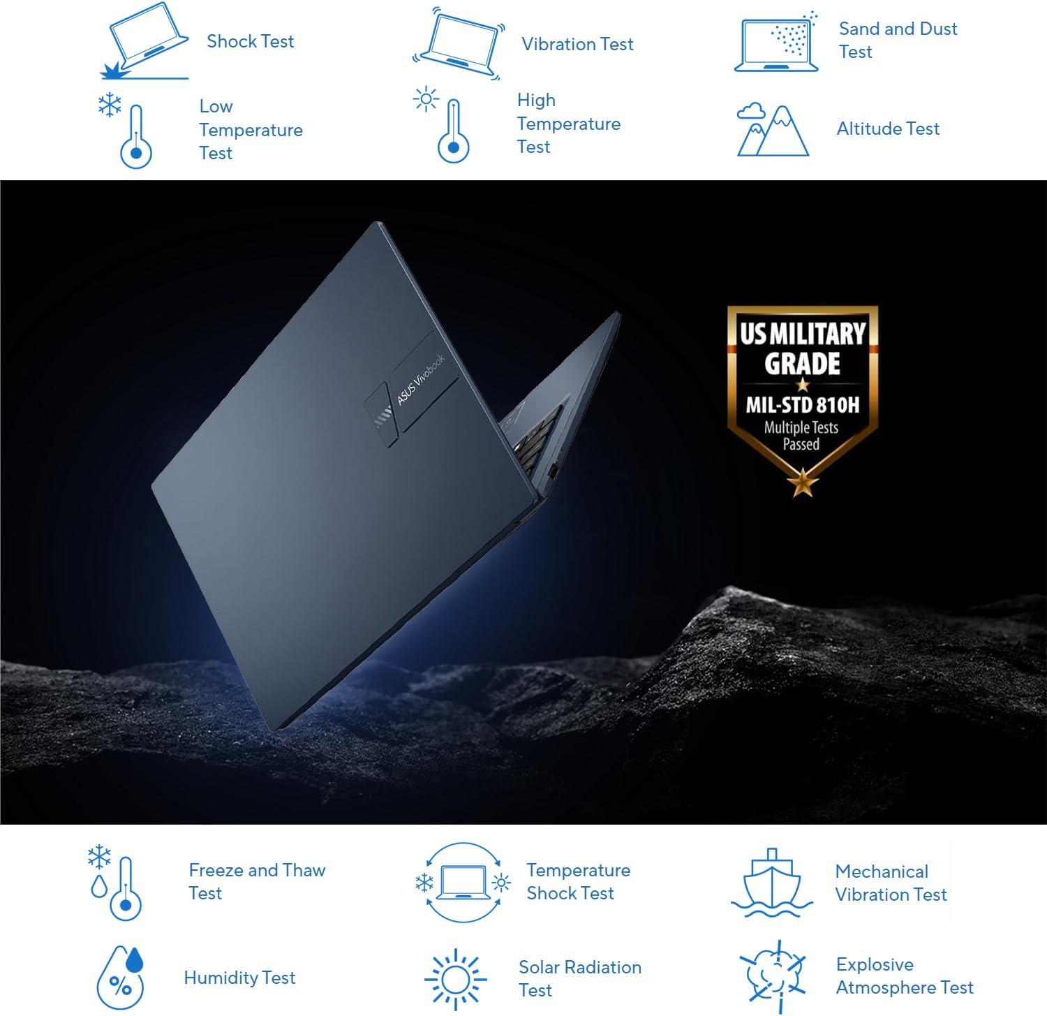 ASUS VivoBook Laptop | Intel 13th Generation 6 Core Processor Up to 4.5GHz (Beat i7-1195G7) | 40GB RAM | 2TB PCIe SSD | 14' FHD Display | Bluetooth | HDMI | Thin & Light | Windows 11 Pro