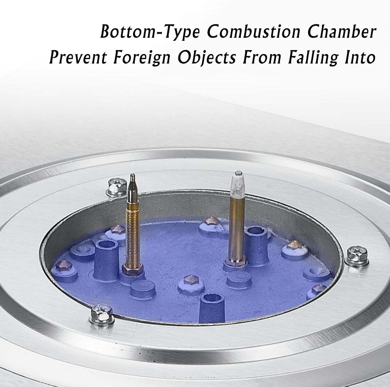 Portable Gas Stove,1 Burner Propane Stove,Max 17742.4BTU Stainless Steel with Pulse Ignition Can Be Timed for Indoor Kitchen,Apartment and Open Kitchen (Color : NG)