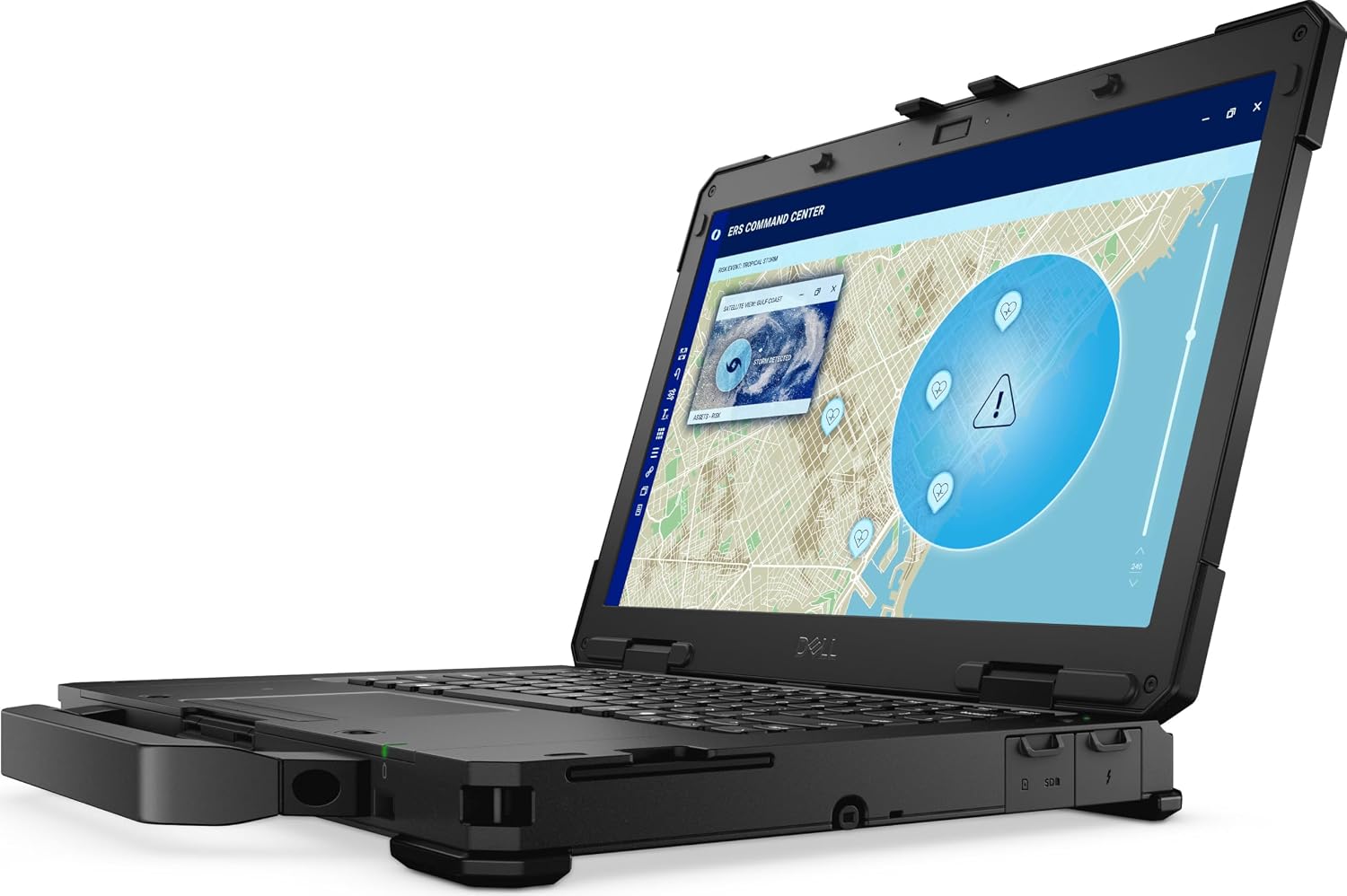 Dell Pro Rugged 14' FHD Laptop, Intel Core Ultra 5 135U up to 4.4GHz, 32GB DDR5, 2TB NVMe SSD, Intel Graphics, HD Webcam, Backlit Keyboard, Windows 11 Pro