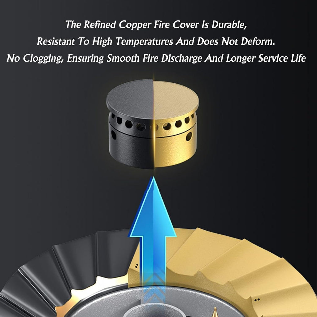 Propane Stove,2 Burners Portable Propane Stove,17742.4BTU High Power Stainless Steel Gas Cooktop for Kitchen Outdoor Camping RV and Apartments (Color : NG)