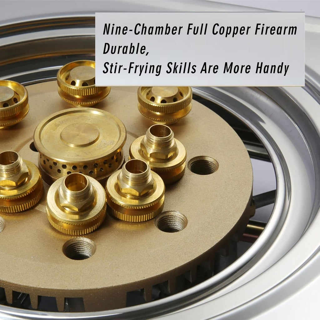 Portable Gas Stove,Cassette Stove,Max 23884BTU Single Burner Cassette Stove Piezo-Ceramic Ignition for Car Travel Home and Apartment (Color : NG)