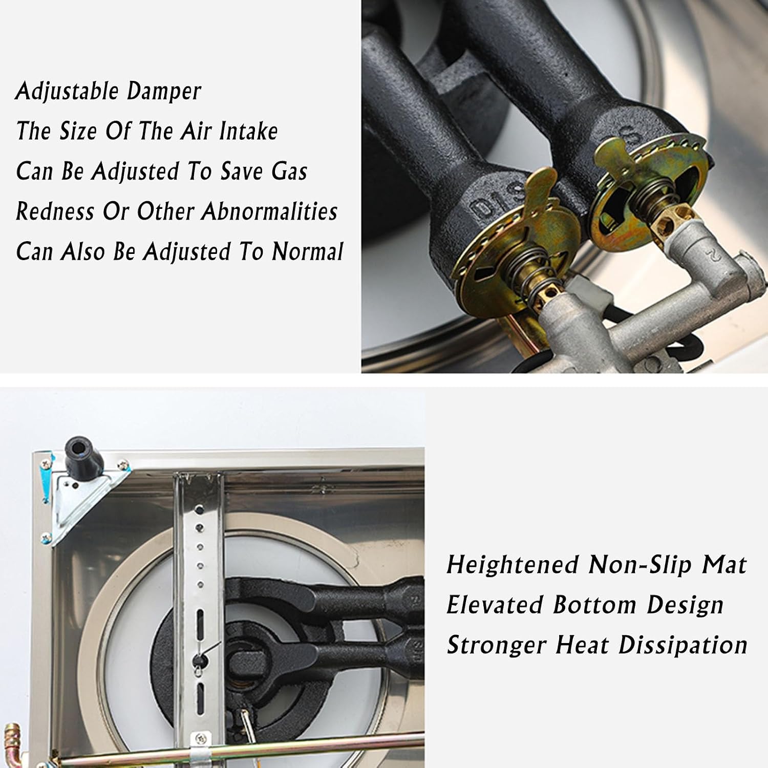 Portable Gas Stove,Cassette Stove,Max 16377.6BTU Single Burner Cassette Stove Piezo-Ceramic Ignition for Home Use Food Stalls and Canteens (Color : LPG, Size : Style 1)