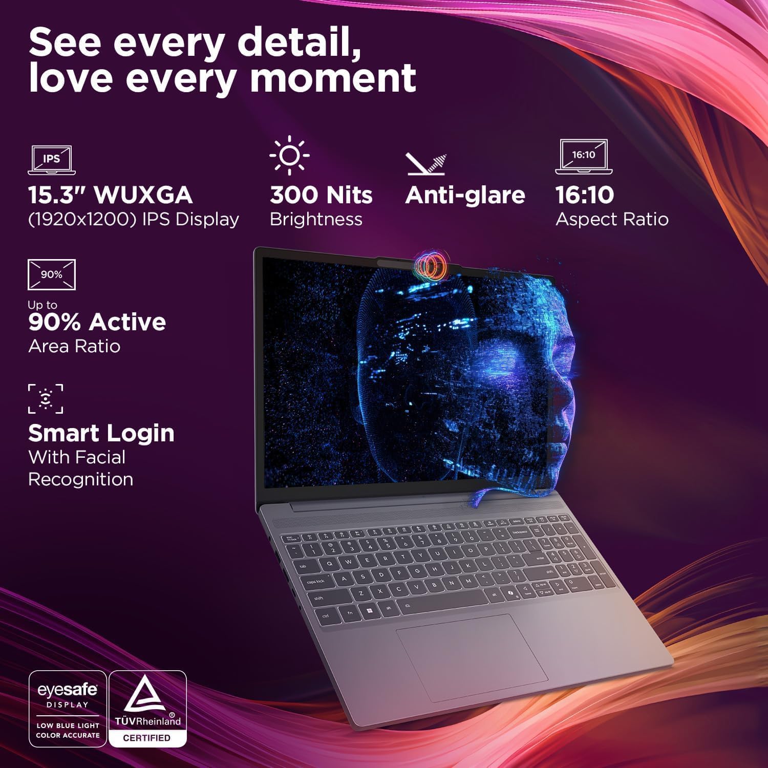 Lenovo 2026 New IdeaPad Ultra Slim 15.3' FHD Business Laptop with MS 365 for Web, Intel 10-Core i7-13620H(Outperforms i9-11900H), 16GB DDR5, 512GB PCIe, 14.5-Hour Battery Life, Windows 11 Pro