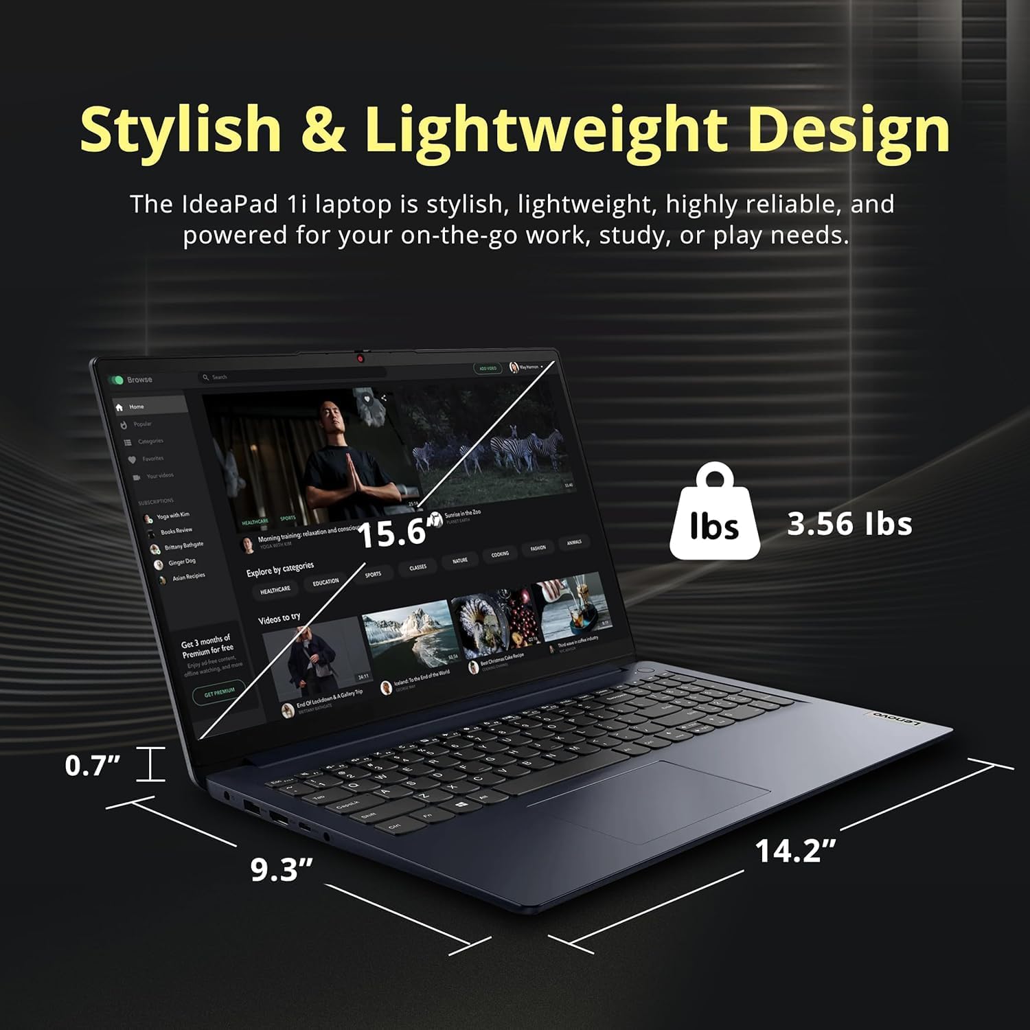 Lenovo 15.6' FHD Touchscreen Laptop Newly Thanksgiving Edition, Powerful Intel Core i5-1335U Processor (Beats i7-1255U), 16GB RAM, 1TB SSD, Windows 11 Pro with Microsoft Office, WOWPC USB