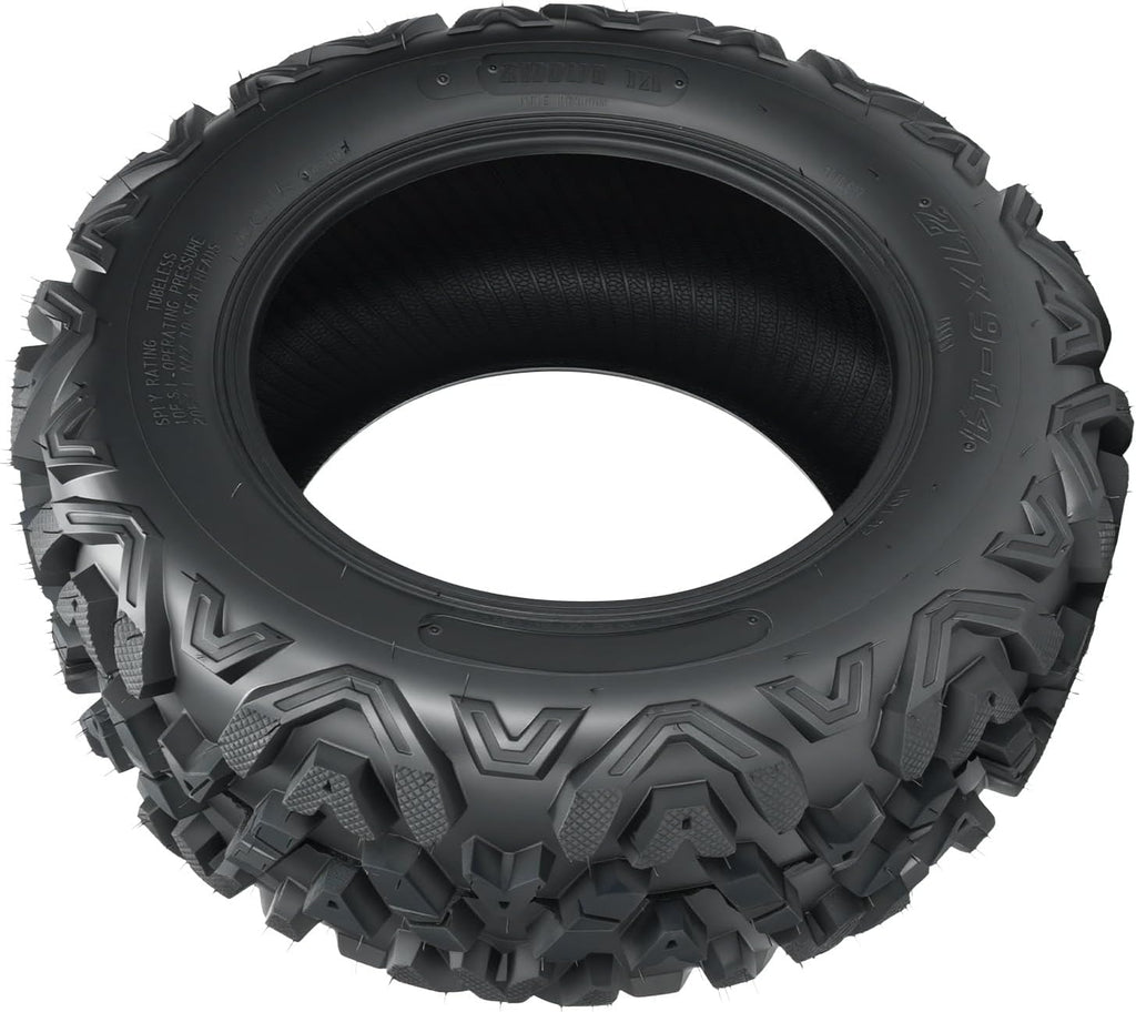 KAX 27x9-14 ATV UTV All-terrain Tires,27x9-14 Off-Road Mud Tires,6 Ply, 1Pcs,Tubeless Z-199
