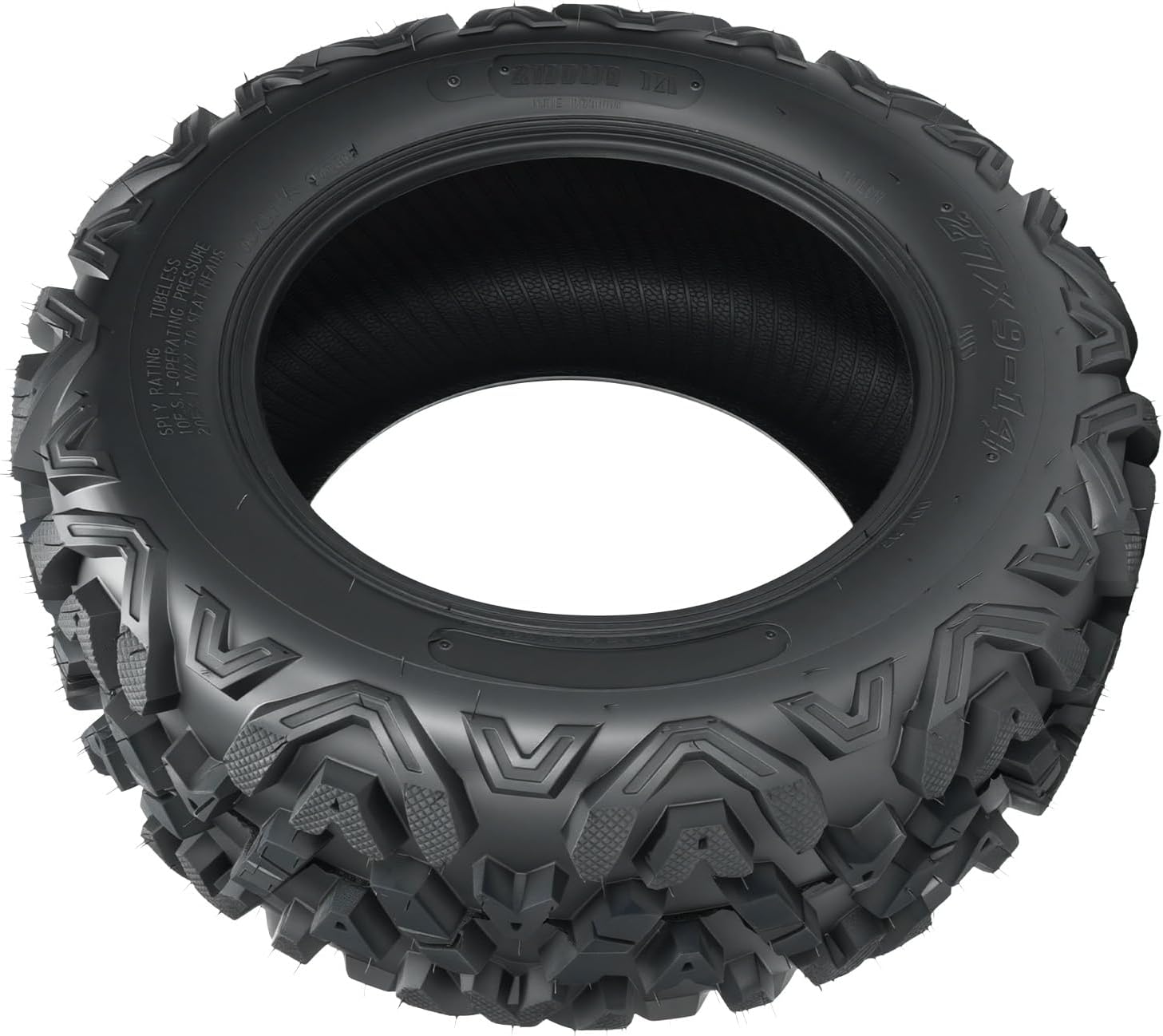 KAX 27x9-14 ATV UTV All-terrain Tires,27x9-14 Off-Road Mud Tires,6 Ply, 1Pcs,Tubeless Z-199