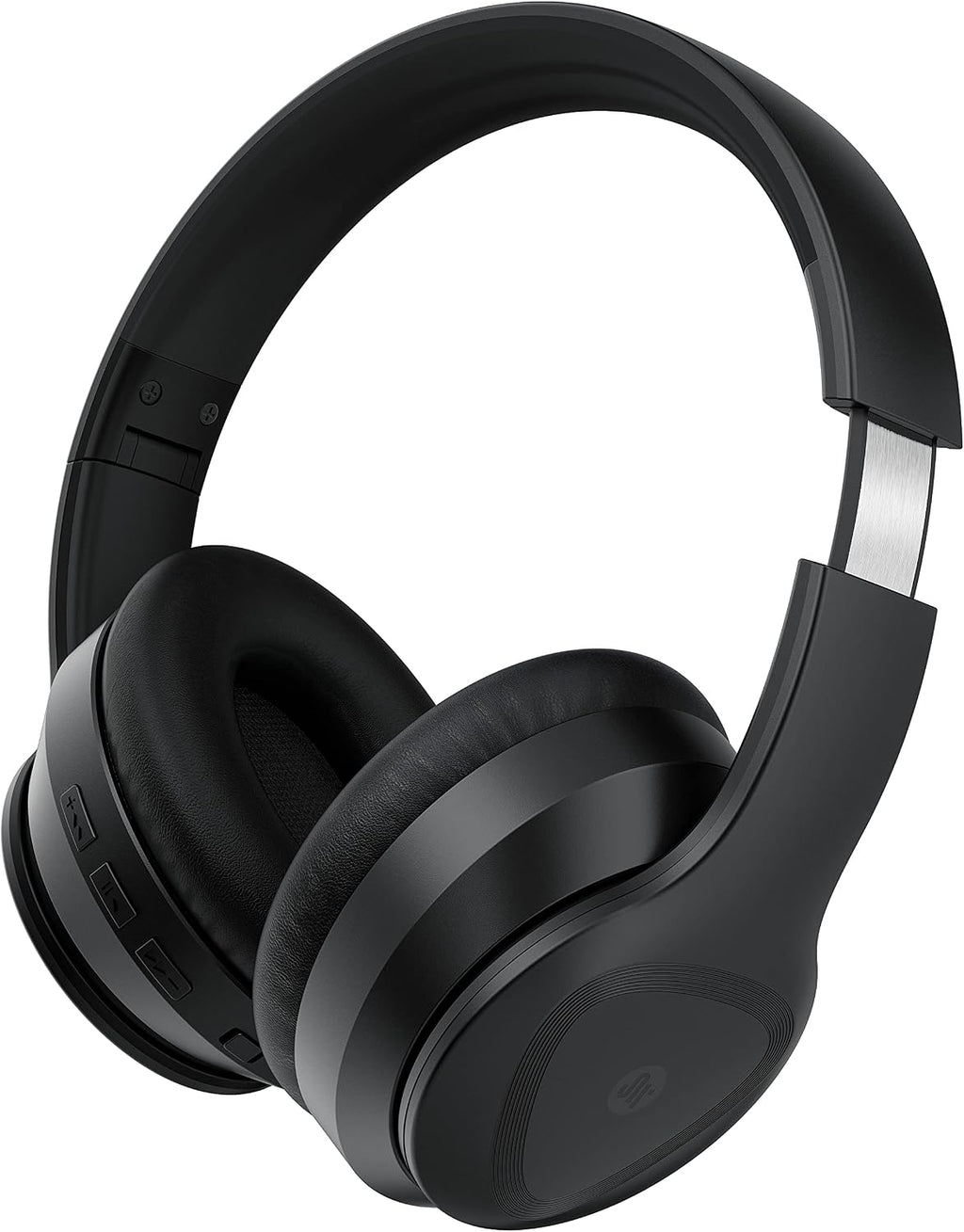 Saramonic SR-BH600 | Wireless Bluetooth 5.0 ANC Noise-Cancelling Over the Ear Headphones with 40mm Drivers and Leather Earpads