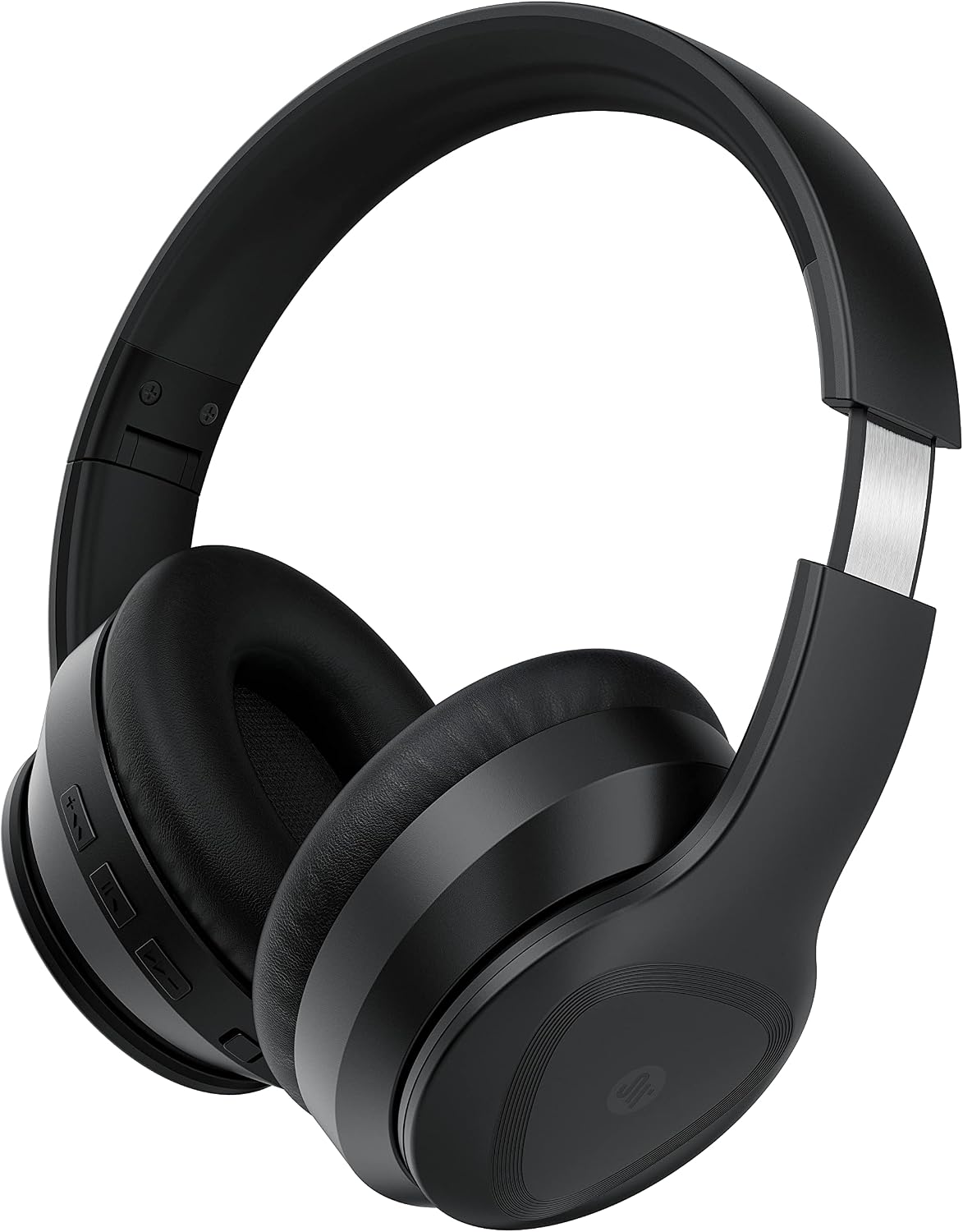 Saramonic SR-BH600 | Wireless Bluetooth 5.0 ANC Noise-Cancelling Over the Ear Headphones with 40mm Drivers and Leather Earpads